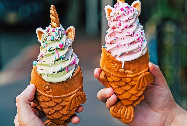 Things to do in Williamsburg, Brooklyn with kids: Taiyaki Ice Cream
