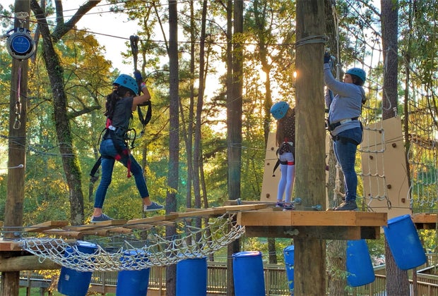 texas treeventures ziplining