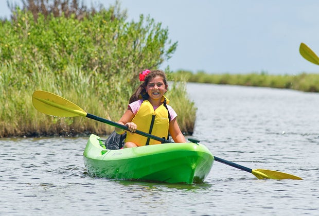 Explore the coast at Sea Rim State Park.