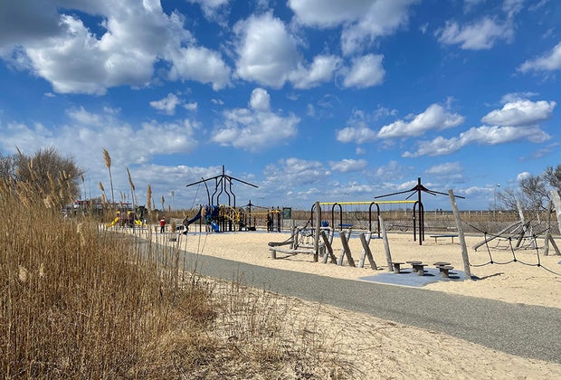 Playground at Captree Greenway Trail 