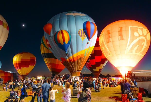 Scottsdale with Kids: Spooktacular Balloon Festival at Salt River Fields