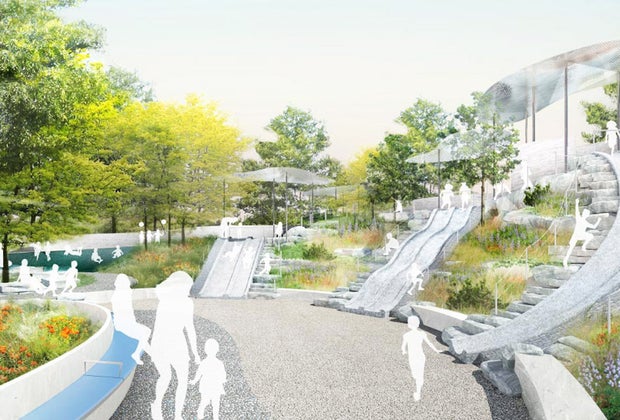 The Battery Playscape is an anticipated new opening in 2021
