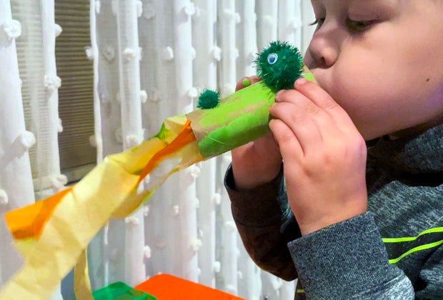 toilet paper roll fire breathing dragon