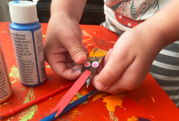toilet paper roll snake