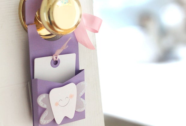 Creative Tooth Fairy Ideas Kids Love: tiny note for the tooth fairy