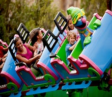 Young kids will love the Sesame Street-themed area at Busch Gardens Williamsburg.