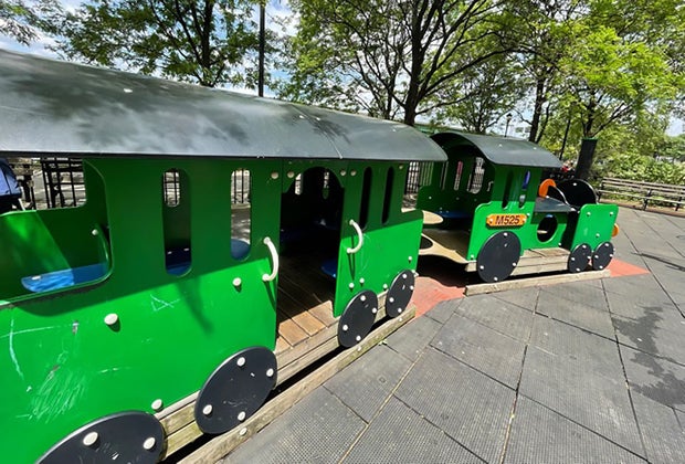 Little Engine playground is a thrilling toddler playground in Manhattan