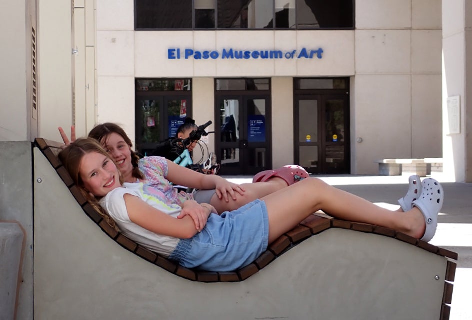 El Paso with Kids: 20 Best Things To Do in El Paso, Texas Even the benches are art at the El Paso Museum of Art.