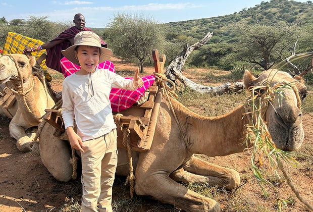 Planning a Perfect Family African Safari Vacation : Ride a camel