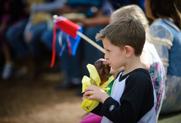 Food at Texas Renaissance Festival