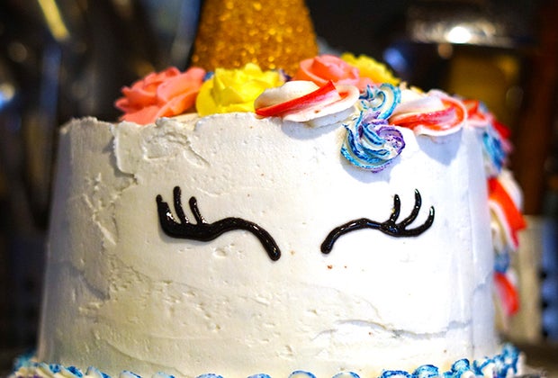 Birthday Cake Ideas for a Kids' Birthday Party: This unicorn cake is actually easy to make