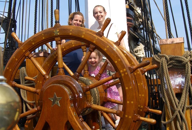 Freedom Trail in Boston with Kids - USS Constitution