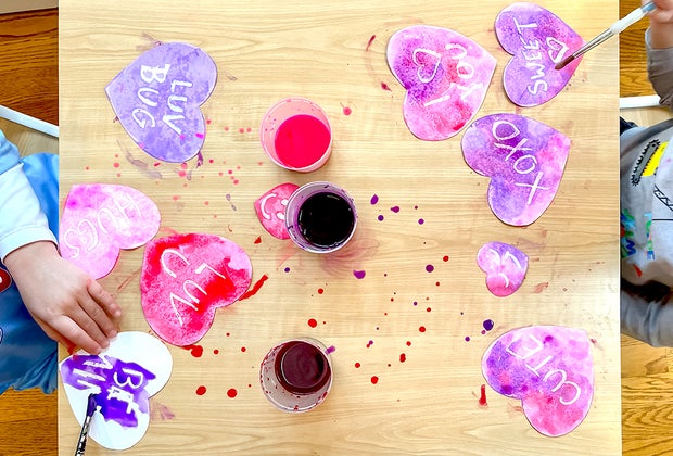 STEM Activity for Kids: Magic Crayon Messages