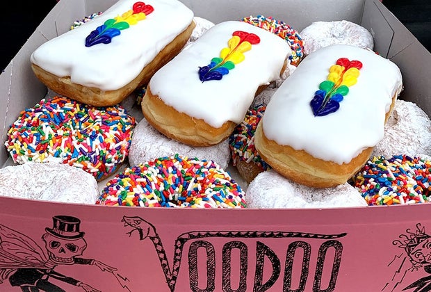 Voodoo Doughnut box of donuts