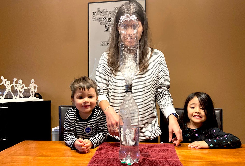 Create a water vortex for a simple experiment with exciting results!