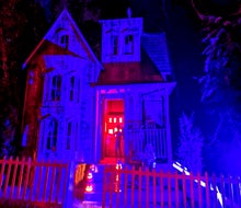 Head to Ulster Park to catch the spooky Headless Horseman Haunted Houses. Photo courtesy of event