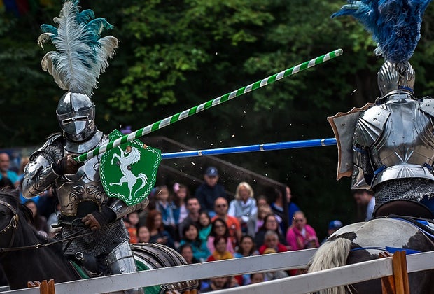 New York Renaissance Faire jousting match
