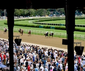 Spend a day at the races at one of the country’s most historic and popular sports venues, the Saratoga Race Course. Photo courtesy of NYRA