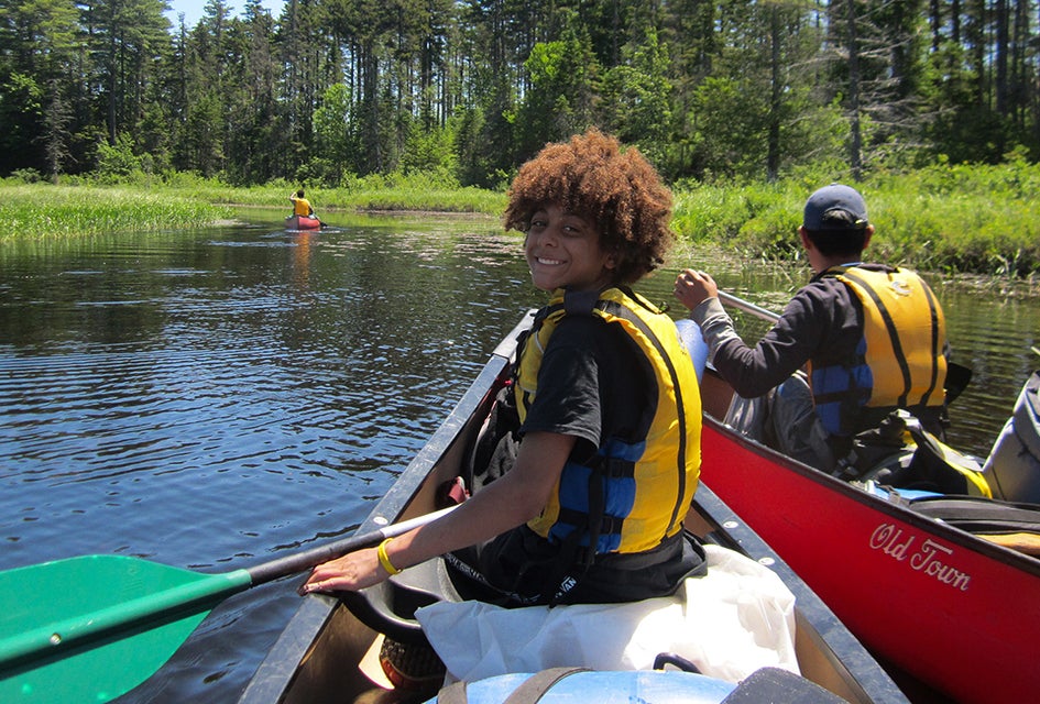 Frost Valley's offering for teens include extended overnights on the trail, sleeping under the stars, and adventure courses. Photo courtesy of the camp