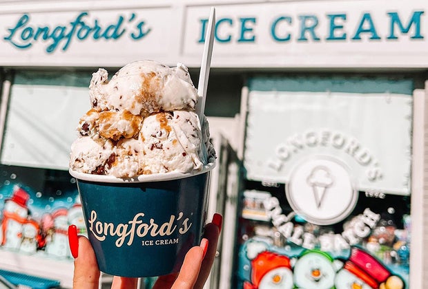 Things To Do in Rye with Kids: Longford's Own-Made Ice Cream