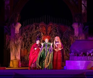 Villains like the Sanderson sisters always have a good time at Mickey's Not-So-Scary Halloween Party! Photo courtesy WDW