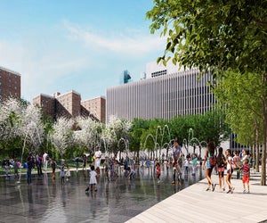 Damrosch Park is getting a major makeover opening Lincoln Center to Manhattan's west side.