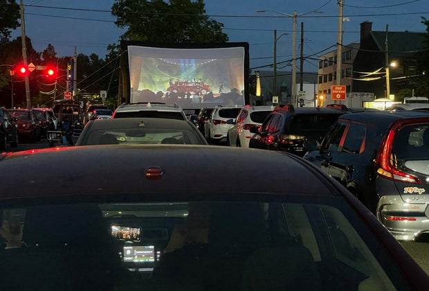 Dine and Drive-In movie serie in White Plains