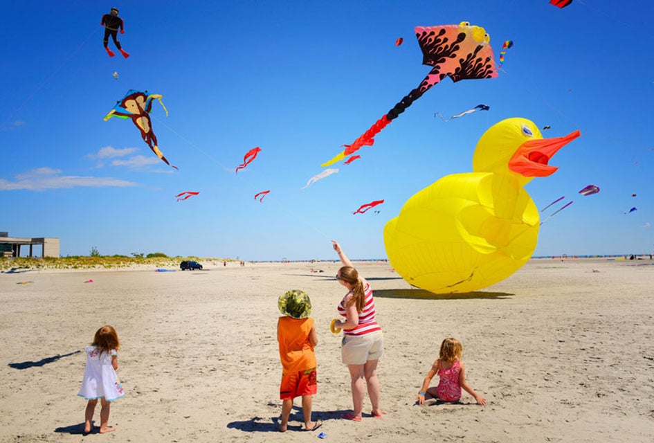 The Wildwoods International Kite Festival takes to the skies on Memorial Day weekend. Photo courtesy of the festival