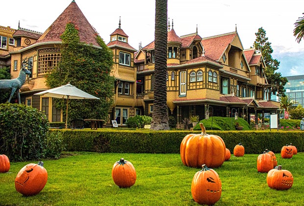 Winchester Mystery House Best Halloween Towns
