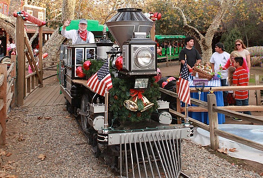 Irvine Park Railroad Christmas Train
