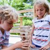 Jenga is a game that kids can play alone, with friends, or with the whole family.