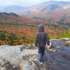 The view from the summit of Rooster Comb is magical when the leaves are changing colors. Photo by the author