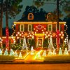 Beautiful neighborhood Christmas lights are all around Houston. Photo courtesy of the Franck's Christmas Light Show 