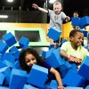 Bounce Trampoline Sports offers toddler time and open bounce sessions.