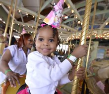 The 1912 Carousel at Prospect Park offers birthday parties for all ages. Photo by Paul Martinka for Prospect Park Alliace