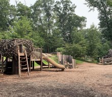 The Greenburgh Nature Center has an inventive playground that's admission-free and open to all to enjoy. 