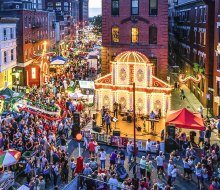 Take to the streets of Boston for the best of August 2023 and the top things to do with kids! Saint Anthony's Feast photo by Matt Conti