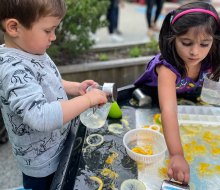 Enjoy Interactive activities and outdoor exploration at summer day camps. Photo courtesy of Peekadoodle Summer Camp