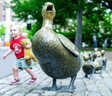 Make way for fun things to do with mom this Mother's Day Weekend 2024 in Boston! Make Way for Ducklings photo courtesy of the Massachusetts Office of Travel and Tourism 