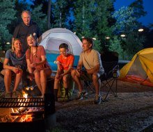 Gather 'round the campfire and sing some fun songs. Photo courtesy of the Virginia Department of Conservation and Recreation