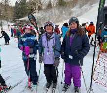 Check out the top winter activities in Connecticut for kids, like hitting the slopes and enjoying the snow! Photo by Ally Noel