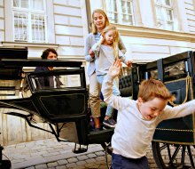Fiaker ride in the city center