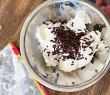 Learn how to make homemade ice cream for a tasty activity with the kids!