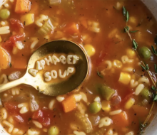 Alphabet Soup. Photo courtesy of foodwithfeeling