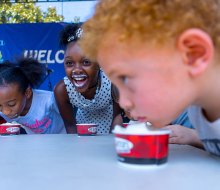 Head to Piedmont Park on July 27, 2024, to taste LOTS of ice cream in different forms (cones, cups, on a stick) and enjoy music and kids' activities. Photo courtesy of the event