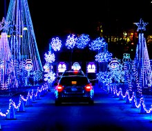 Enjoy the sparkle of the season at the Glow Light Show Festival in Lawrenceville. Photo courtesy of the event