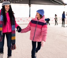 Ice skate at License to Chill at Margaritaville at Lake Lanier Islands for winter fun. Photo courtesy of Margaritaville at Lake Lanier Islands