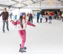 Skate among the stars on The Roof at Ponce City Market!  Photo courtesy of Slater Hospitality PCM 