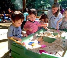 Join Dunwoody Nature Center for one of the most popular Nature Center programs: Mommy & Me Nature Class! Photo courtesy of the center