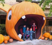Stone Mountain Pumpkin Festival runs until October 30, 2022 and features seasonal, family-friendly attractions. Photo courtesy of Stone Mountain